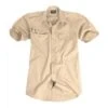 Chemise Miltec Manches Courtes - Beige -Plein Air Équipement Magasin chemise miltec manches courtes beige 500 500 43395