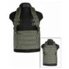 Chest Rig Miltec Système Molle Extensible (Vert) -Plein Air Équipement Magasin chest rig miltec systeme molle extensible vert 500 500 43653