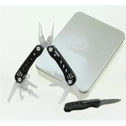 Coffret Pince Et Couteau - Noir - Gerber Evo -Plein Air Équipement Magasin coffret pince et couteau noir gerber evo 500 500 59079