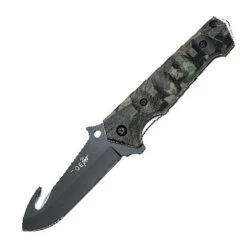 Couteau Ffomec Modèle ARC 237 3 Lames - Camouflage Woodland - Toe Pro