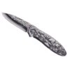 Couteau Herbertz Tête De Mort - 11.5cm - Inox Gris + CLIP -Plein Air Équipement Magasin couteau herbertz tete de mort 115cm inox gris clip 500 500 59952