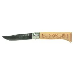 Couteau Opinel N°8 Décor Cerfs Sangliers -Plein Air Équipement Magasin couteau opinel n8 decor cerfs sangliers 500 500 60018