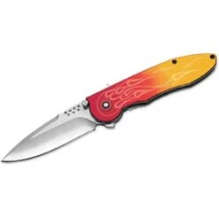 Couteau Pliant - Sirus - 11.5cm - Bleu/bordeaux - Buck -Plein Air Équipement Magasin couteau pliant sirus 115cm bleubordeaux buck 500 500 60243