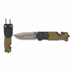 Couteaude Cou Pliant K25 Coyote Gaine KYDEX - 5.5 CM