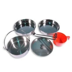 Gamelles Inox 1 Personne - Miltec -Plein Air Équipement Magasin gamelles inox 1 personne miltec 500 500 61782