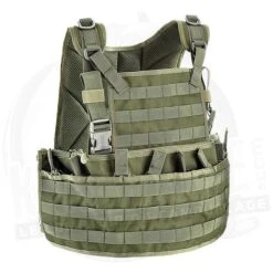 Gilet De Combat Recon Harness Evolution - Defcon 5 (Vert) -Plein Air Équipement Magasin gilet de combat recon harness evolution defcon 5 vert 500 500 45165