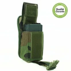 Porte Chargeur Famas Double - Camouflage CE - Modulpack System -Plein Air Équipement Magasin porte chargeur famas double camouflage ce modulpack system 500 500 50604