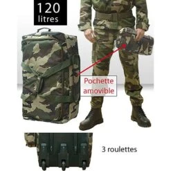 Sac Cargo 3 Roues 120 Litres
