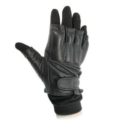 Sous-gants Noirs En Soie