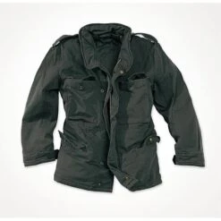 Veste Vintage Classic M65 Washed - Noir